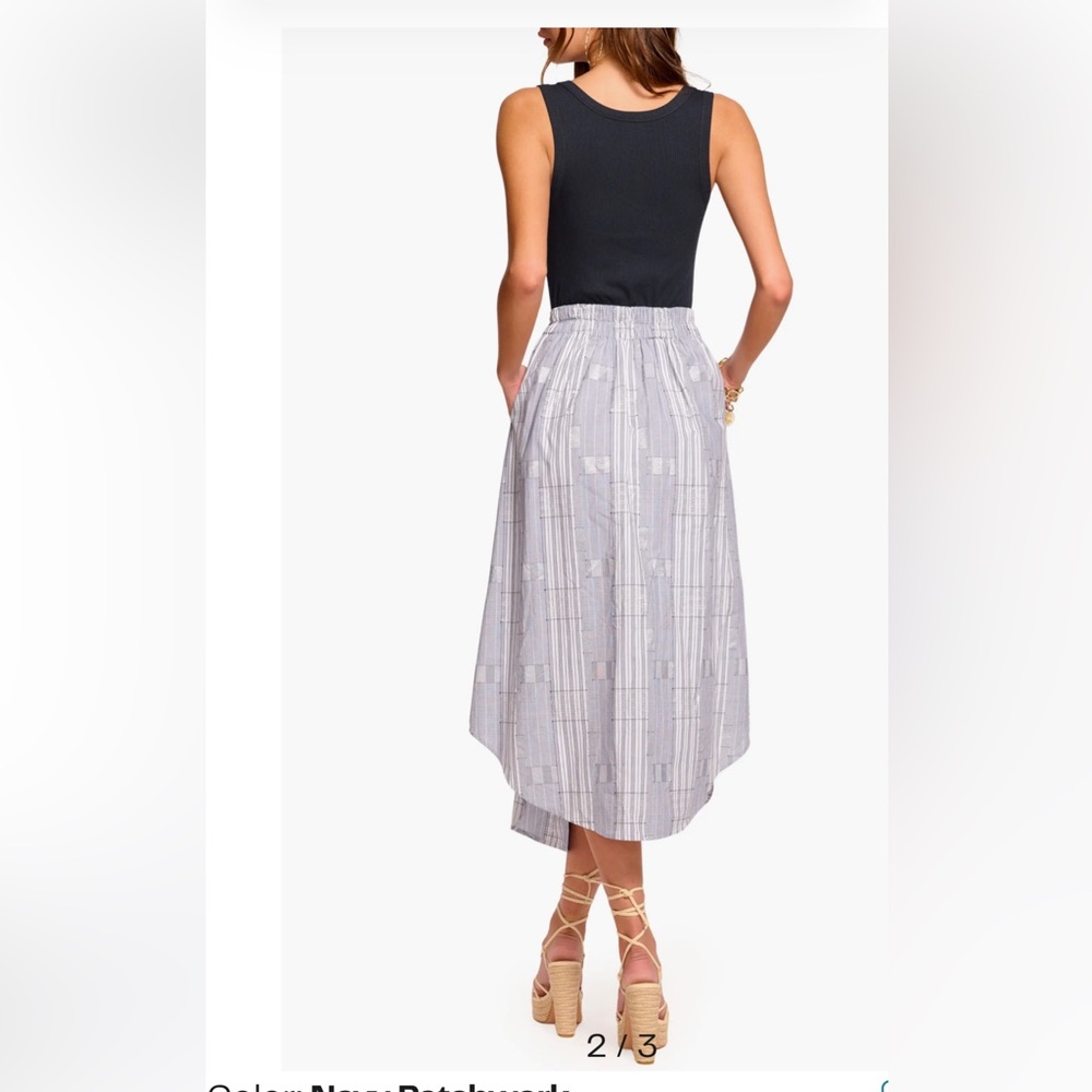 NWT $485 Ramy Brook Navy Aralyn Dress. Size XS - Picture 2 of 10